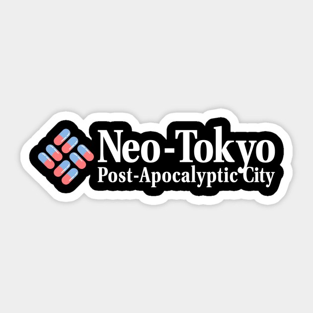 Neo Tokyo Sticker by Pyier